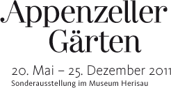 Logo Appenzellergärten 20. Mai bis 25. Dezember
